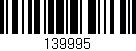 Código de barras (EAN, GTIN, SKU, ISBN): '139995'