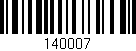 Código de barras (EAN, GTIN, SKU, ISBN): '140007'