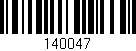 Código de barras (EAN, GTIN, SKU, ISBN): '140047'