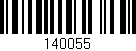 Código de barras (EAN, GTIN, SKU, ISBN): '140055'