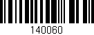 Código de barras (EAN, GTIN, SKU, ISBN): '140060'