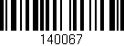 Código de barras (EAN, GTIN, SKU, ISBN): '140067'