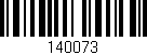 Código de barras (EAN, GTIN, SKU, ISBN): '140073'