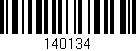Código de barras (EAN, GTIN, SKU, ISBN): '140134'