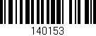 Código de barras (EAN, GTIN, SKU, ISBN): '140153'