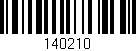Código de barras (EAN, GTIN, SKU, ISBN): '140210'
