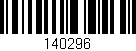 Código de barras (EAN, GTIN, SKU, ISBN): '140296'