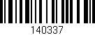 Código de barras (EAN, GTIN, SKU, ISBN): '140337'
