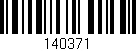 Código de barras (EAN, GTIN, SKU, ISBN): '140371'