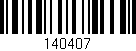 Código de barras (EAN, GTIN, SKU, ISBN): '140407'