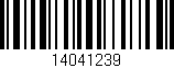 Código de barras (EAN, GTIN, SKU, ISBN): '14041239'