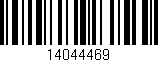 Código de barras (EAN, GTIN, SKU, ISBN): '14044469'