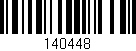 Código de barras (EAN, GTIN, SKU, ISBN): '140448'