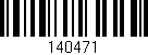 Código de barras (EAN, GTIN, SKU, ISBN): '140471'