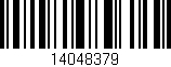 Código de barras (EAN, GTIN, SKU, ISBN): '14048379'