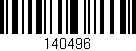 Código de barras (EAN, GTIN, SKU, ISBN): '140496'