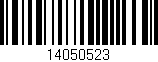 Código de barras (EAN, GTIN, SKU, ISBN): '14050523'