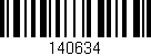 Código de barras (EAN, GTIN, SKU, ISBN): '140634'