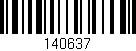 Código de barras (EAN, GTIN, SKU, ISBN): '140637'