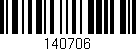 Código de barras (EAN, GTIN, SKU, ISBN): '140706'