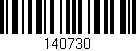Código de barras (EAN, GTIN, SKU, ISBN): '140730'