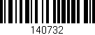 Código de barras (EAN, GTIN, SKU, ISBN): '140732'