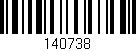 Código de barras (EAN, GTIN, SKU, ISBN): '140738'