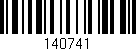 Código de barras (EAN, GTIN, SKU, ISBN): '140741'