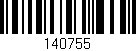 Código de barras (EAN, GTIN, SKU, ISBN): '140755'