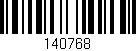 Código de barras (EAN, GTIN, SKU, ISBN): '140768'