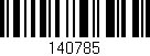 Código de barras (EAN, GTIN, SKU, ISBN): '140785'