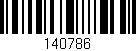 Código de barras (EAN, GTIN, SKU, ISBN): '140786'