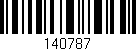 Código de barras (EAN, GTIN, SKU, ISBN): '140787'