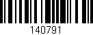 Código de barras (EAN, GTIN, SKU, ISBN): '140791'