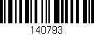 Código de barras (EAN, GTIN, SKU, ISBN): '140793'