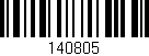 Código de barras (EAN, GTIN, SKU, ISBN): '140805'