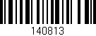 Código de barras (EAN, GTIN, SKU, ISBN): '140813'