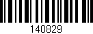 Código de barras (EAN, GTIN, SKU, ISBN): '140829'