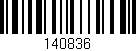 Código de barras (EAN, GTIN, SKU, ISBN): '140836'