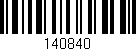 Código de barras (EAN, GTIN, SKU, ISBN): '140840'
