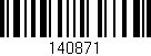 Código de barras (EAN, GTIN, SKU, ISBN): '140871'