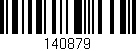 Código de barras (EAN, GTIN, SKU, ISBN): '140879'