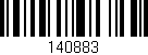 Código de barras (EAN, GTIN, SKU, ISBN): '140883'