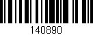 Código de barras (EAN, GTIN, SKU, ISBN): '140890'