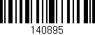 Código de barras (EAN, GTIN, SKU, ISBN): '140895'