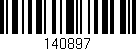 Código de barras (EAN, GTIN, SKU, ISBN): '140897'