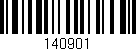 Código de barras (EAN, GTIN, SKU, ISBN): '140901'