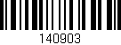 Código de barras (EAN, GTIN, SKU, ISBN): '140903'