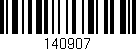 Código de barras (EAN, GTIN, SKU, ISBN): '140907'