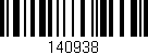 Código de barras (EAN, GTIN, SKU, ISBN): '140938'